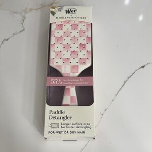 Wet Brush McKenzie-Childs Pink Paddle Detangler